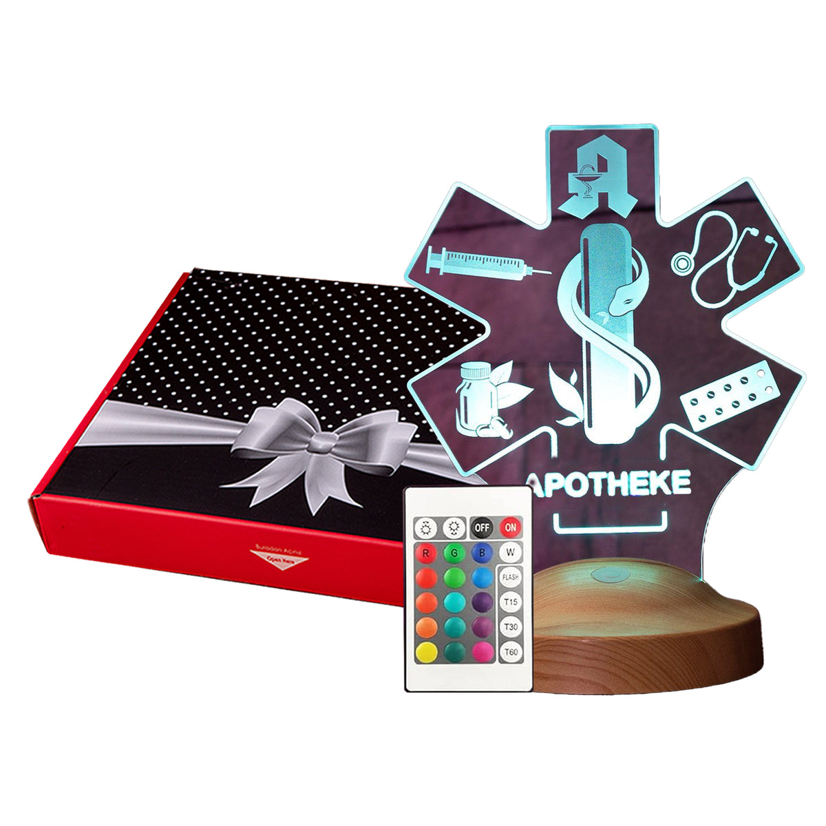 Pharmacist Pharmacist Personalized gifts 3D Led lamp with engraving