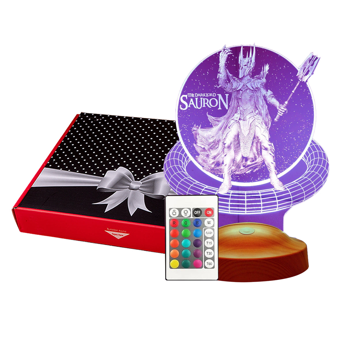 The Lord of the Rings Sauron Lord of the Rings 3D Led Night Light Boys Kids Birthday Gifts Desk Lamp Bedroom Christening Gift