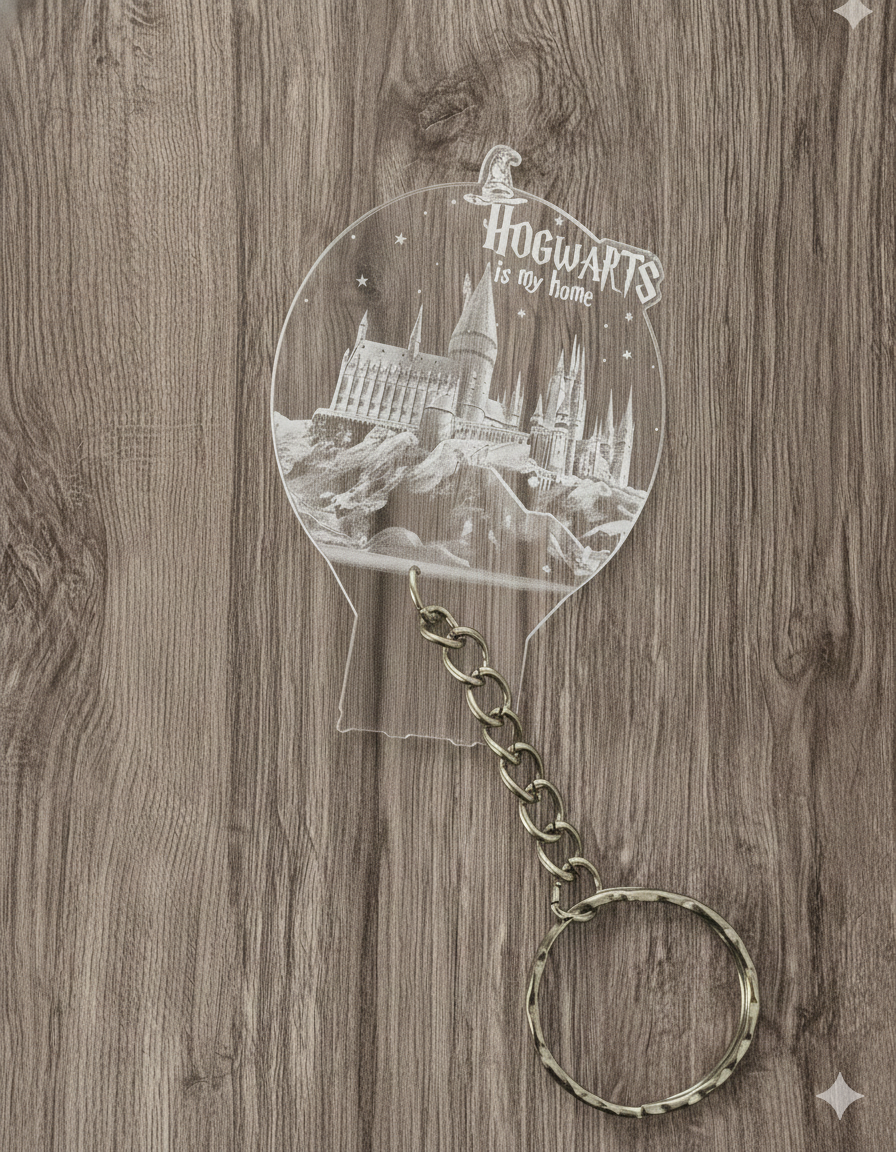 Mini-Schloss-Schlüsselanhänger Standard