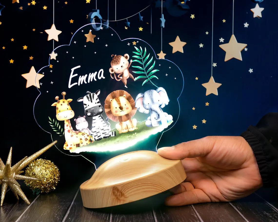 Galatasaray Lion Personalized lamp with custom text