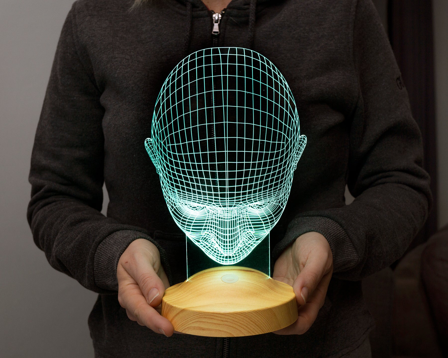Head lamp 3D Vision LED night light. No text required