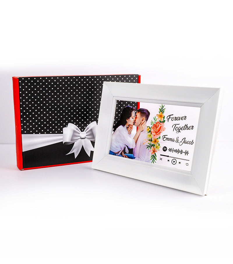 Personalized deco standee Spotify song sign high quality UV print wooden standee & gift box