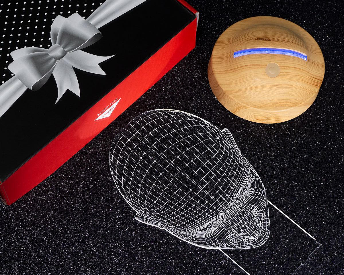 Head lamp 3D Vision LED night light. No text required