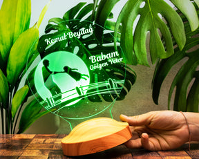 Gifts for Dad Personalized Lamp