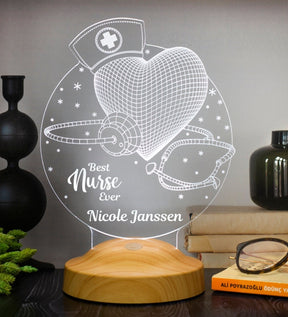 Gift for entry-level nurses Personalized lamp