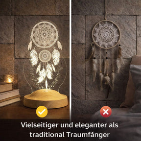 DREAMCATCHER PERSONALIZED 3D LAMP WITH YOUR TEXT DREAMCATCHER 