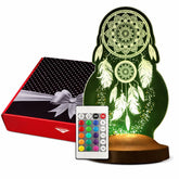 DREAMCATCHER PERSONALIZED 3D LAMP WITH YOUR TEXT DREAMCATCHER 