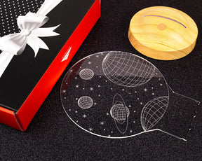Universe Personalized lamp with text of your choice