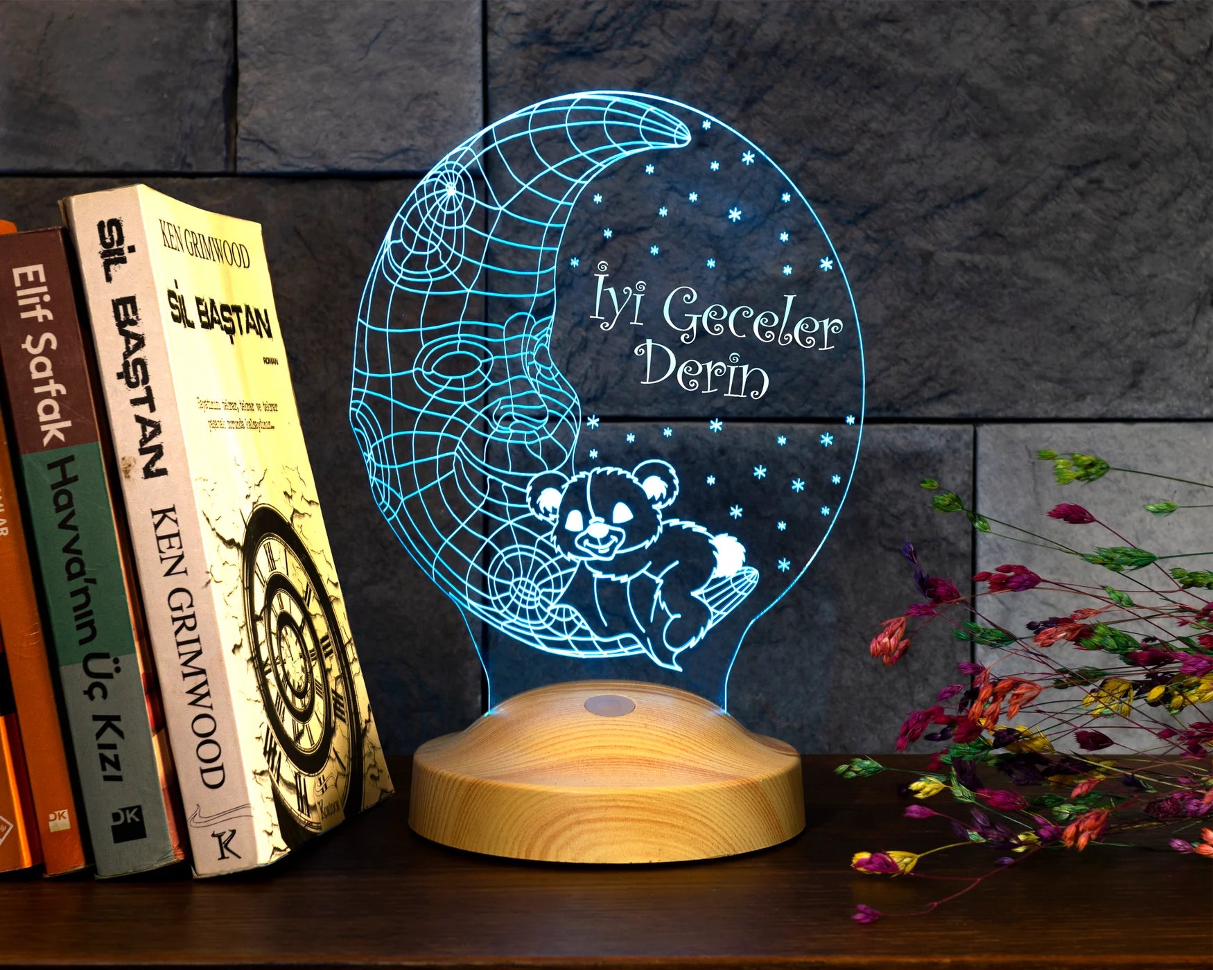 The Man in the Moon with Teddy Personalized Gifts