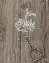 Mini-Schloss-Schlüsselanhänger Standard