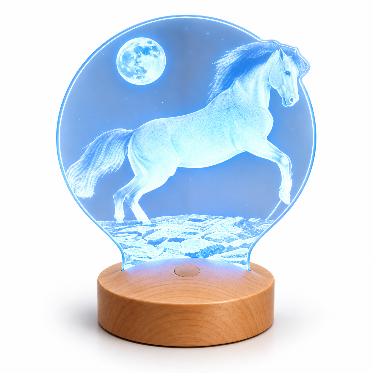 3D Horse LED Lamp Gift for Horse Lovers Horse Girls Horse Owners Equestrian Gifts