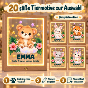 Tierfreunde Nachtlicht – 20 Tiermotive zur Auswahl