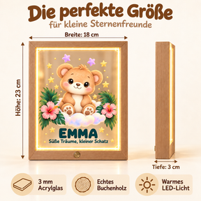 Tierfreunde Nachtlicht – Maße 23 × 18 × 3 cm