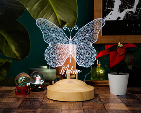 Butterfly Night Light, Butterfly Led Lamp