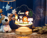 Galatasaray Lion Personalized lamp with custom text
