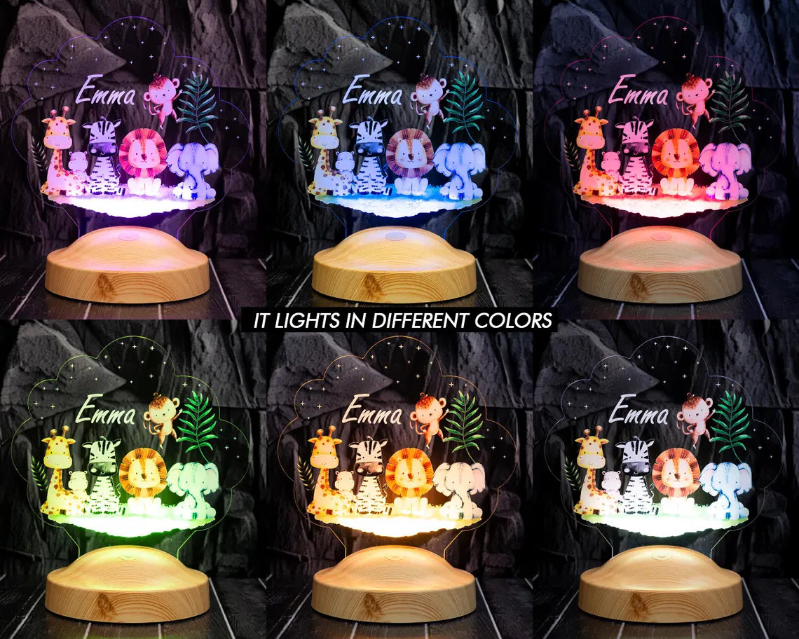 Galatasaray Lion Personalized lamp with custom text