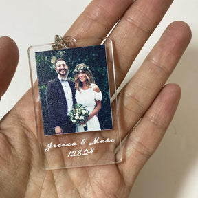 Keychain with your own picture UV printing