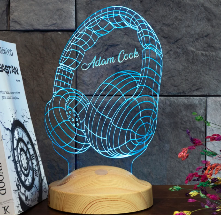 Headphones Personalized gifts with text of your choice
