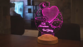 Gift for entry-level nurses Personalized lamp