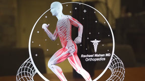 3D Physio Led Lamp with Name Engraving, Thank You for Physiotherapists, Christmas Gifts for Physiotherapists, Physiotherapist Gift 