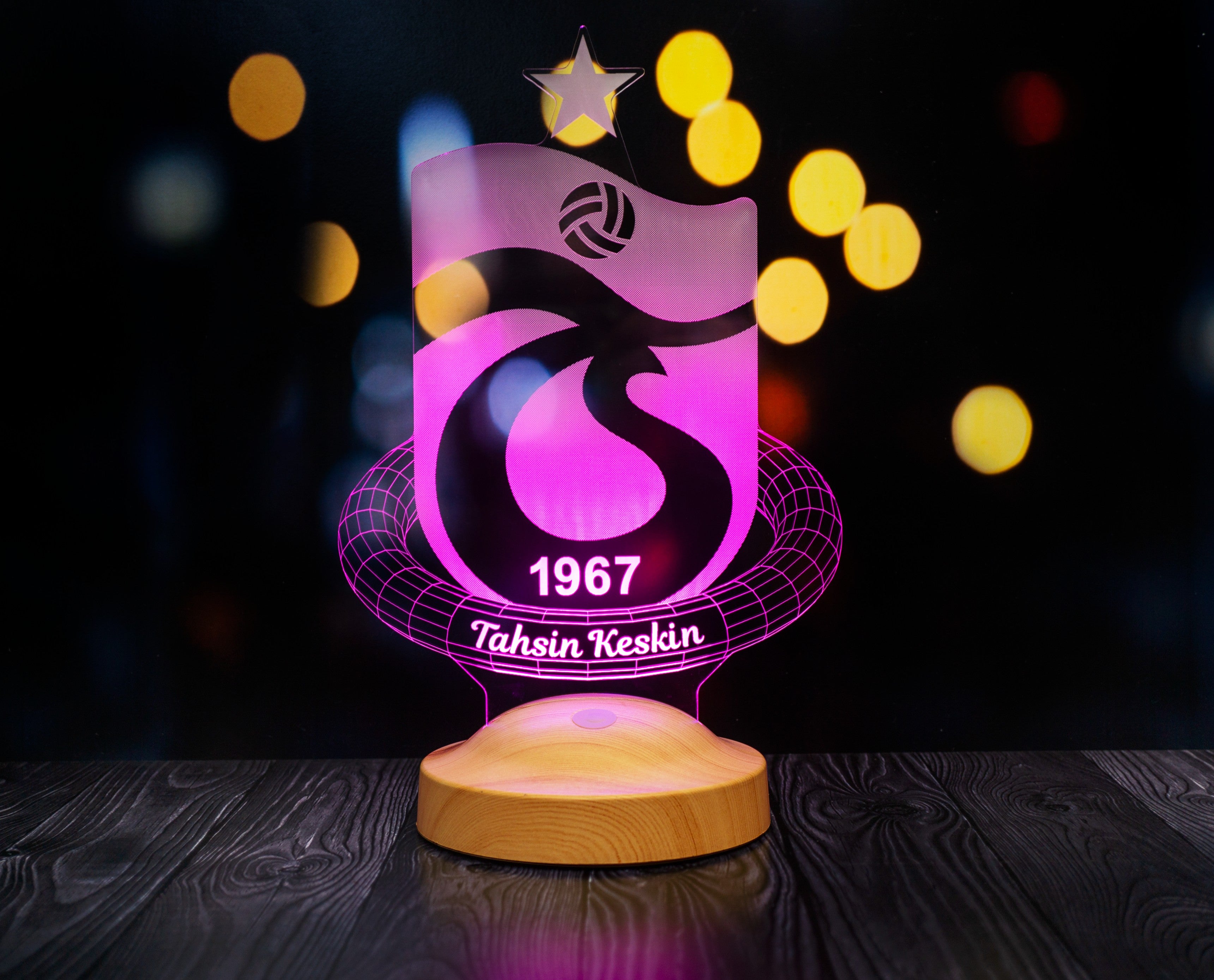 Trabzonspor Personalized lamp with custom text