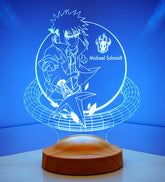 Anime Naruto Minato 3D Vision LED Night Light Personalized