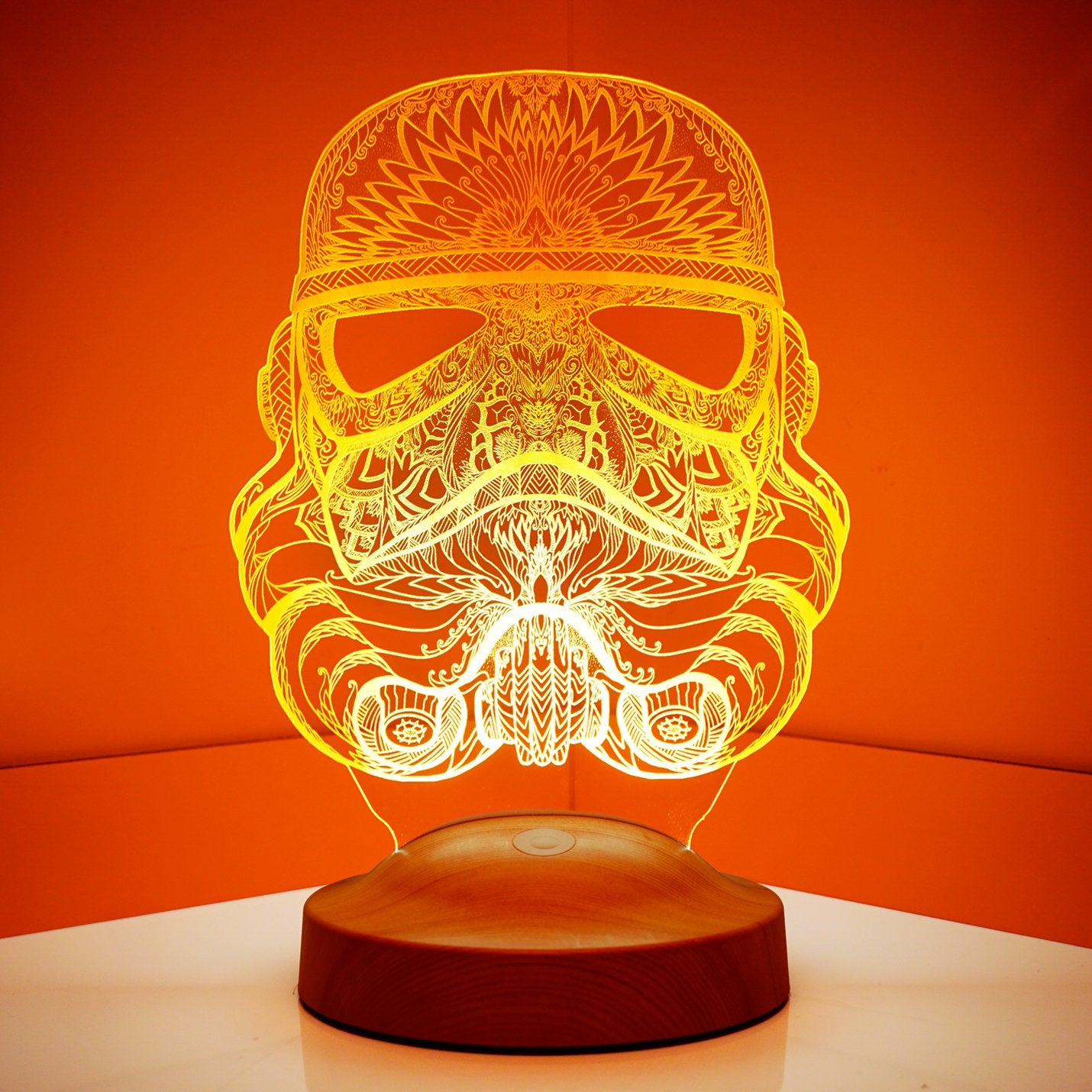 Stormtrooper lamp 3D Vision LED night light
