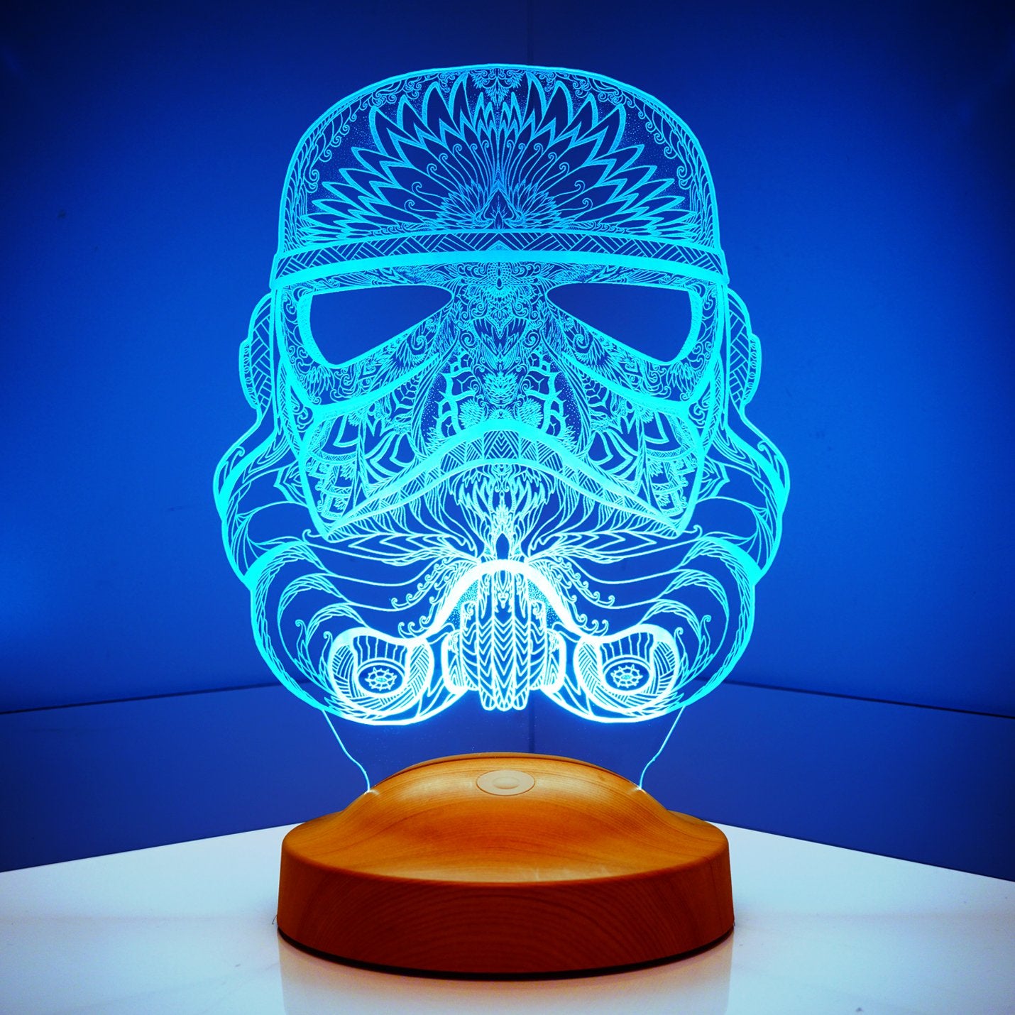 Stormtrooper lamp 3D Vision LED night light